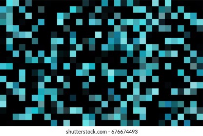 Dark Red vector modern geometrical background. Abstract template. Geometric pattern in square style with gradient.