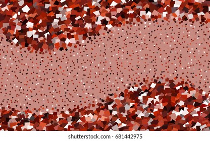 Dark Red vector modern geometrical background. Abstract template. Geometric pattern in square style with gradient.