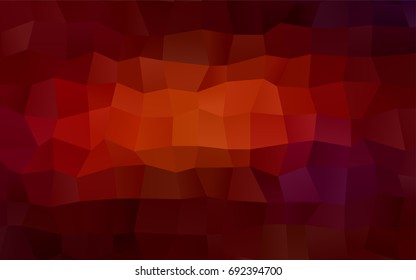 Dark Red vector modern geometrical background. Abstract template. Geometric pattern in square style with gradient.
