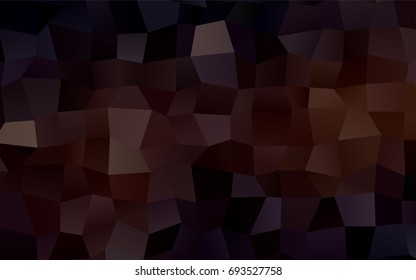 Dark Red vector modern geometrical background. Abstract template. Geometric pattern in square style with gradient.