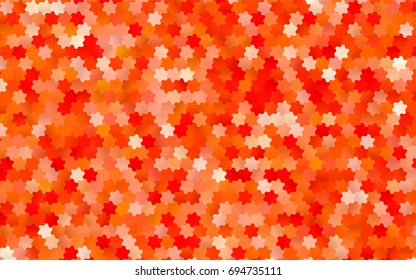 Dark Red vector modern geometrical abstract background. Texture, brand-new background. Geometric background in Origami style with gradient. 