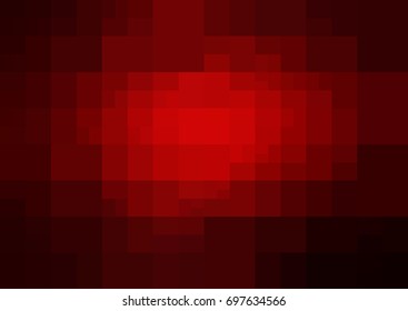 Dark Red vector modern geometrical abstract background. Texture template. Geometric pattern in Origami style with gradient. 