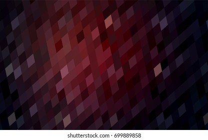 Dark Red vector modern geometrical background. Abstract template. Geometric pattern in square style with gradient.