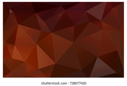 Dark Red vector modern geometrical abstract background. Texture, new background. Geometric background in Origami style with gradient. 