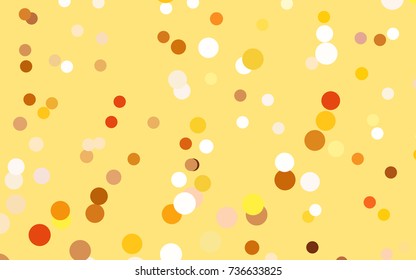 Dark Red vector modern geometrical circle abstract background. Dotted texture template. Geometric pattern in halftone style with gradient. 