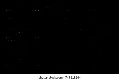 Dark Red vector modern geometrical circle abstract background. Dotted texture template. Geometric pattern in halftone style with gradient. 