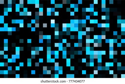 Dark Red vector modern geometrical background. Abstract template. Geometric pattern in square style with gradient.