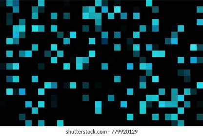 Dark Red vector modern geometrical background. Abstract template. Geometric pattern in square style with gradient.
