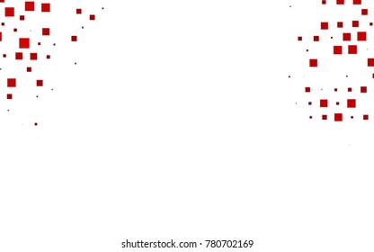 Dark Red vector modern geometrical background. Abstract template. Geometric pattern in square style with gradient.
