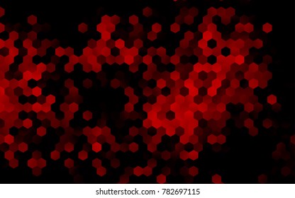 Dark Red vector modern geometrical abstract background. Texture, brand-new background. Geometric background in Origami style with gradient. 