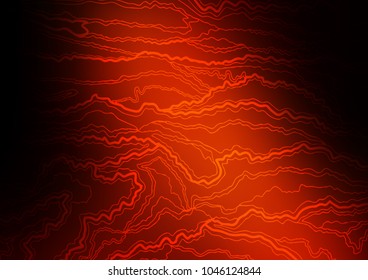 Dark Red vector natural abstract pattern. Colorful illustration in abstract style with doodles and Zen tangles. A new texture for your design.