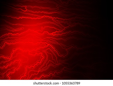 Dark Red vector natural abstract texture. Sketchy hand drawn doodles on blurred background. The completely new template can be used for your brand book.