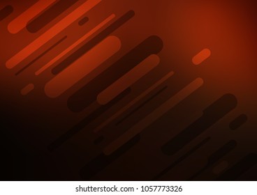 Dark Red vector natural abstract template. Colorful abstract illustration with lines in Asian style. The textured pattern can be used for website.
