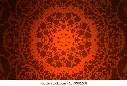 Dark Red vector natural abstract background. An elegant bright illustration with lines drawn by child in Natural style. The textured pattern can be used for website.