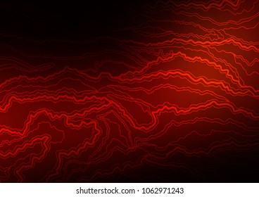 Dark Red vector natural abstract template. Ethnic elegant natural pattern with gradient. A new texture for your design.