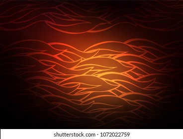 Dark Red vector natural abstract texture. Doodles on blurred abstract background with gradient. The best blurred design for your business.