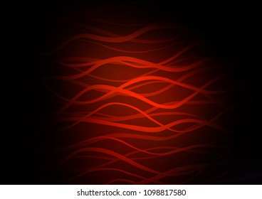 Dark Red vector natural abstract background. Modern geometrical abstract illustration with doodles. A completely new template for your business design.