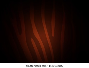 Dark Red vector natural abstract background. A vague abstract illustration with doodles in Indian style. A completely new template for your business design.