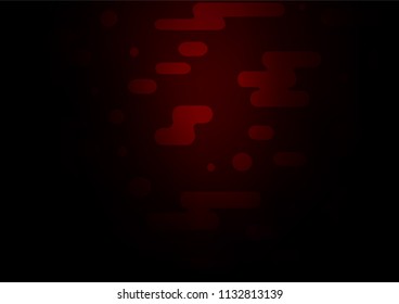 Dark Red vector natural abstract pattern. Brand-new colored illustration in blurry style with doodles. A completely new design for your business.