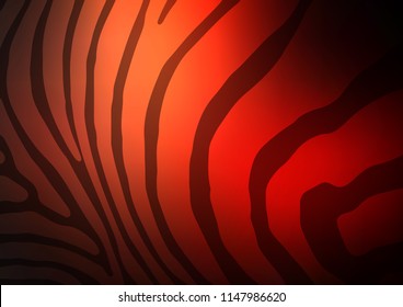 Dark Red vector natural abstract template. An elegant bright illustration with lines in Natural style. Brand-new style for your business design.
