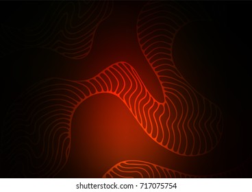 Dark Red vector natural abstract background. A completely new color illustration in doodle style. The pattern can be used for coloring books and pages for kids.