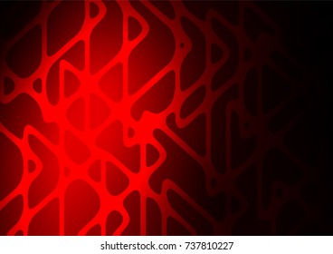 Dark Red vector natural abstract template. Ethnic elegant natural pattern with gradient. The elegant pattern can be used as a part of a brand book.