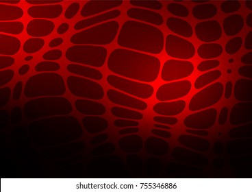 Dark Red vector natural abstract background. Decorative shining illustration with doodles on abstract template. The pattern can be used for heads of websites and designs.