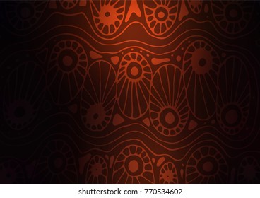 Dark Red vector natural abstract background. An elegant bright illustration with lines in Natural style. The template can be used as a background for cell phones.