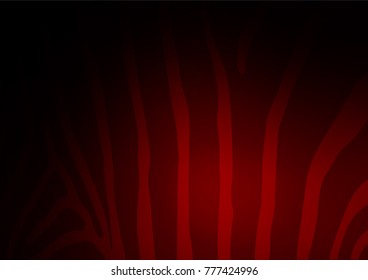 Dark Red vector natural abstract pattern. Creative illustration in blurred style with doodles and Zen tangles. The doodle design can be used for your web site.