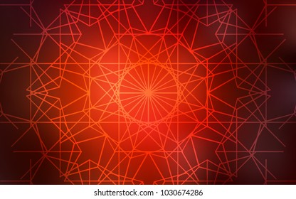 Dark Red vector natural elegant artwork. Brand-new colored illustration in blurry style with doodles drawn by child. A new texture for your design.