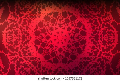 Dark Red vector natural elegant artwork. Sketchy doodles drawn by child on blurred background. The textured pattern can be used for website.