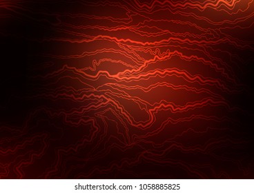 Dark Red vector natural elegant texture. A vague abstract illustration with doodles in Indian style. The template can be used as a background for cell phones.