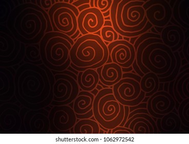 Dark Red vector natural elegant background. Creative illustration in blurred style with doodles and Zen tangles. The textured pattern can be used for website.