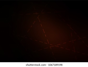 Dark Red vector natural elegant texture. Glitter abstract illustration with doodles and Zen tangles. The template can be used as a background for cell phones.