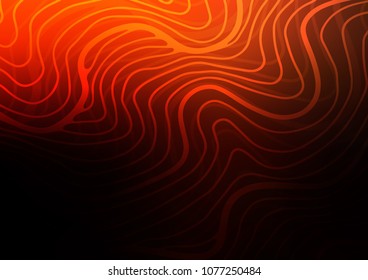 Dark Red vector natural elegant template. Ethnic elegant natural pattern with gradient. Hand painted design for web, wrapping, wallpaper.