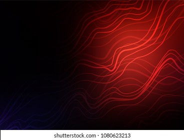 Dark Red vector natural elegant texture. Colorful illustration in abstract style with doodles and Zen tangles. The textured pattern can be used for website.
