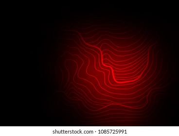 Dark Red vector natural elegant background. Decorative shining illustration with doodles on abstract template. The template can be used as a background for cell phones.