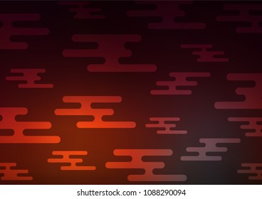 Dark Red vector natural elegant pattern. An elegant bright illustration with lines in Natural style. A completely new template for your business design.