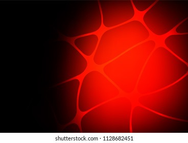 Dark Red vector natural elegant background. Creative illustration in blurred style with doodles and Zen tangles. Brand-new style for your business design.