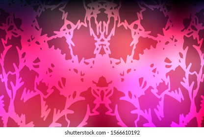 Dark Red vector natural elegant template. An elegant bright illustration with lines drawn by child in Natural style. The doodle design can be used for your web site.