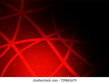 Dark Red vector natural elegant background. Shining colored illustration with doodles in Zen tangle style. Brand-new design for your business.