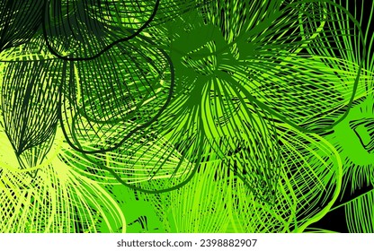 Dark Red vector natural pattern with flowers. Abstract illustration with flowers in doodles style. A new texture for your wallpaper design.