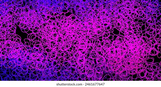 Dark red vector pattern with abstract shapes. Modern abstract illustration with gradient random forms. Simple illustration for your web site.