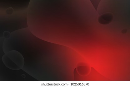 Dark Red vector pattern with bent ribbons. Geometric illustration in memphis style with gradient.  A completely new memphis design for your business.
