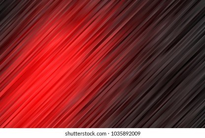 Dark Red vector pattern with bent lines. An elegant bright illustration with gradient. The template for cell phone backgrounds.