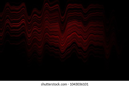Dark Red vector pattern with bent ribbons. An elegant bright illustration with gradient. The template for cell phone backgrounds.