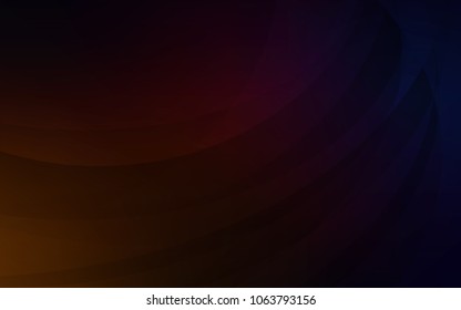 Dark Red vector pattern with bent lines. A completely new color illustration in marble style. A new texture for your  ad, booklets, leaflets.