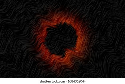 Dark Red vector pattern with bent ribbons. A completely new color illustration in marble style. Marble design for your web site.