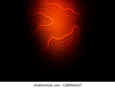 Dark Red vector pattern with bent ribbons. A completely new color illustration in marble style. Textured wave pattern for backgrounds.
