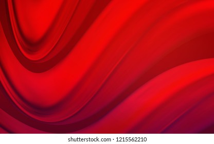 Dark Red vector pattern with bent lines. Geometric illustration in marble style with gradient.  The elegant pattern for brand book.